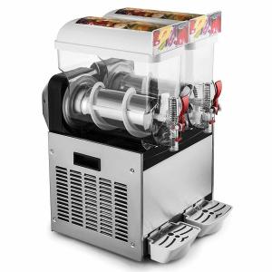 Wholesale Double Tank Frozen Drink Ice Slush Machine / Frozen Ice Maker For Supermarket from china suppliers