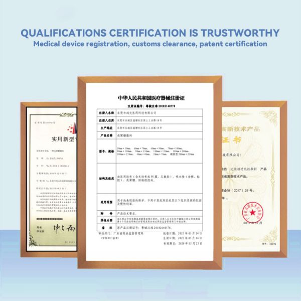 Three Layer Chitosan Wound Dressing Sterile for Post Surgical Repair and Burn Care