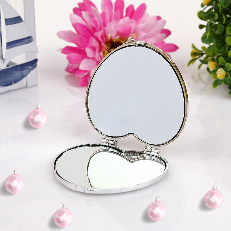 Portable Compact Vanity Mini Make Up Mirror for Convenient Dressing and Makeup