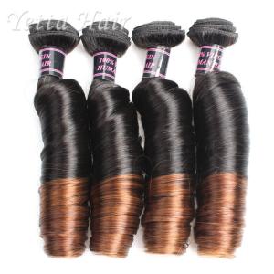 Wholesale Durable Beauty 16 Inch Indian Virgin Hair Extensions Two Tone Color from china suppliers