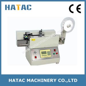 Wholesale Automatic Satin Ribbon Label Cutting Machine,Care Label Slitting Machine,Paper Slitting Machine from china suppliers