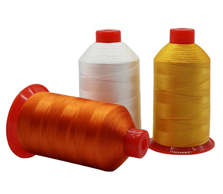 420D Nylon Bonded Sewing Thread for Car Interior Low Shrinkage Weight g/ball 0.45