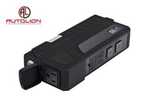 Wholesale Portable Black Mini Car Jump Start Battery Pack AC DC Output / Car Battery Booster from china suppliers