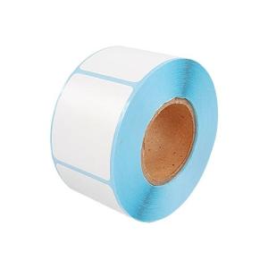 Wholesale Adhesive Barcode Sticker Direct Thermal Paper with blue glassine liner from china suppliers