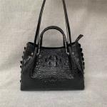 Authentic Crocodile Leather Women Large Handbag Female Single Shoulder Bag