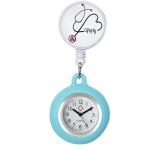Nurse Pocket Watch Cute High-grade Crystal Silicone Medical Watches Round