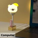 FACTORY custom Toy Lamp PVC Vinyl LED Light Up Toys Cute Cartoon USB Night