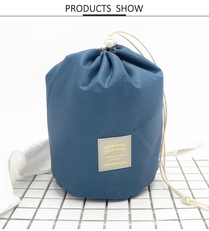 Lazy Outdoor Custom Drawstring Cosmetic Bag Travel Storage Wash Bag