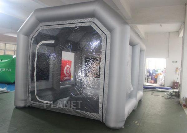 Eco - Friendly Small Mobile Inflatable Spray Booth Easy To Install CE UL EN14960
