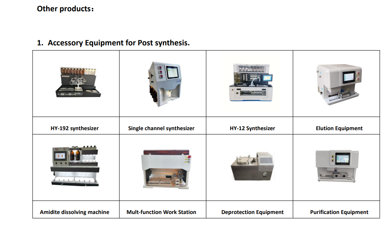 Oligo Deprotection Equipment For Cutting DNA For DNA RNA Synthesis