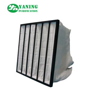 Wholesale White Bag Pre Air Filter Plastic Frame With Non Woven Fabrics Pockets from china suppliers