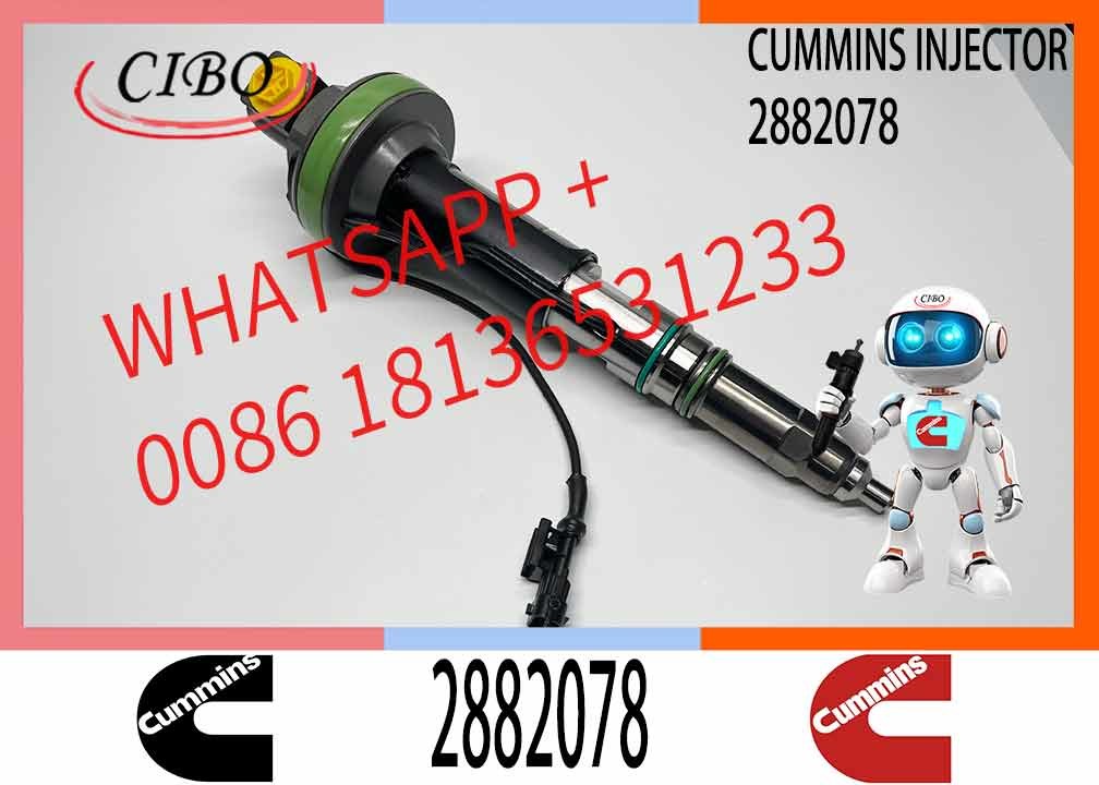 NINE BRAND High Quality Diesel Injector 2882078 Qsk19 Injector Fuel Injector 2882078