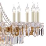 Brass and beveled glass chandelier Lighting for Project Lighting Fixtures (WH-PC