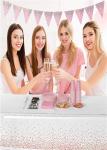 Pantone PEVA Recyclable Table Cloth Waterproof Oilproof Table Covers