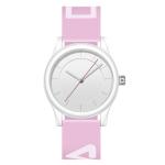 Casual Silicone Strap Watch Sports Wrist Watch 10mm Thickness Acrylic Mirror