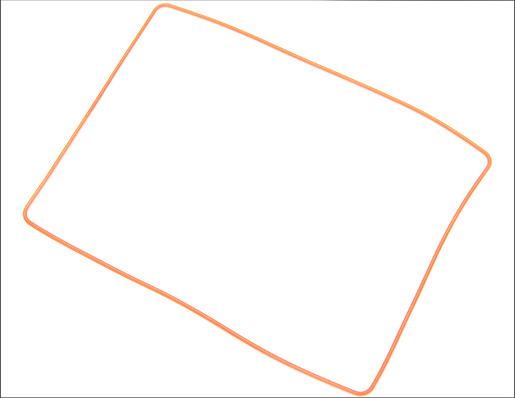 OEM square gasket with TS16949 ISO9001:2008 rubber gasket for shower
