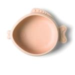 Leakproof Silicone Baby Bowl Fish Shaped Silicone Complementary Food Bowl, Baby