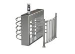 Waist Height IP65 SUS304 Revolving Turnstile Barrier