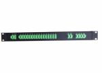 Rack Mounted Odf Fiber Optic Terminal Box With 2x 16 Fiber Optic Plc Splitter