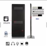 Heavy Duty Interactive Digital Signage Media Player Floor Standing LVDS RJ45