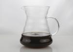 Professional Pour Over Drip Coffee Maker Glass Coffee Pot Silk Printing Logo