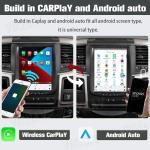 10.5 inch Touch Screen Android 13 Stereo DVD Player For 2013-2019 Dodge Ram