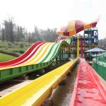 General Water Park Item Custom Water Slide , High Speed Adult Plastic Water