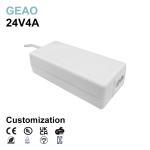24V 4A 96W Desktop Power Adapter 12V 36V 48V AC DC Adapter Energy