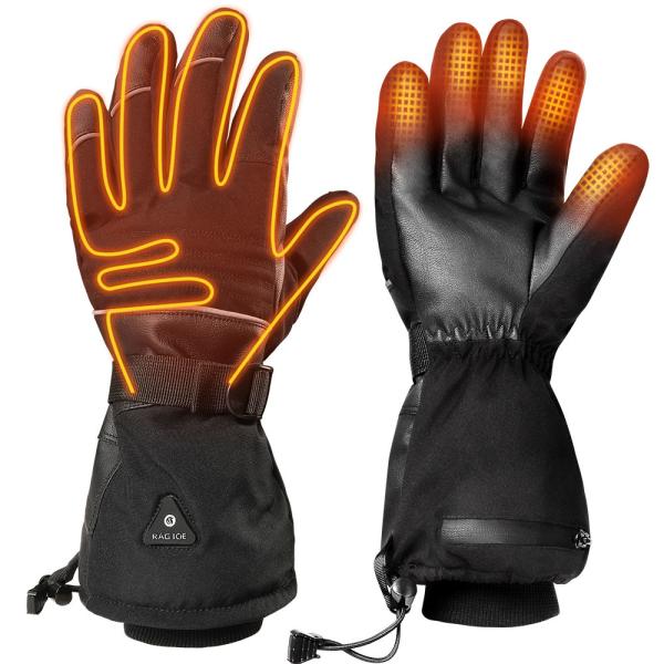 Customization Camping Electric Thermal Heated Winter Gloves Li-ion Battery