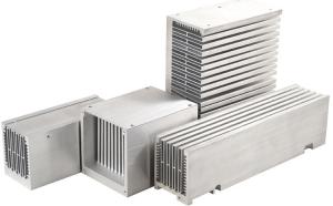 Wholesale CNC Machining Aluminum Extrusion Enclosure , T3-T8 Stacked Bonded Fin Heat Sink from china suppliers
