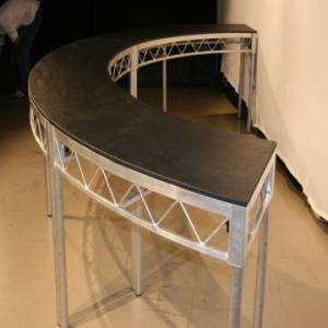 Wholesale Circle Movable Transparent Stage Platforms / Temporary Stage Platforms from china suppliers