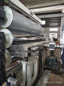 Wholesale Customized PVC Extruder Single Screw Waterproof Sheet / Geomembrane Machine from china suppliers