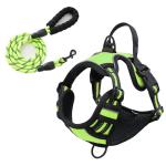 Durable Oxford Waterproof Harness Reflective Leash Bandana Outdoor Safety Custom
