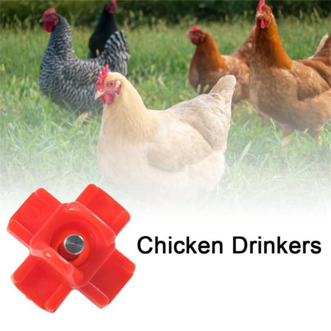 Cnc Auto Horizontal Poultry Nipples Impermeable Horizontal Side Mount Chicken Waterer
