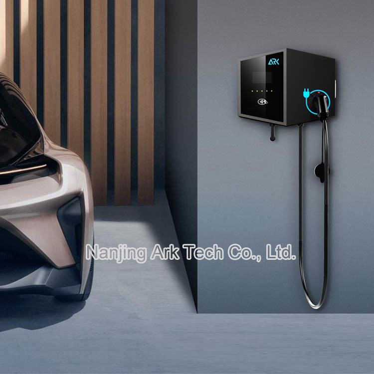 Level 2 IEC 62196 16A Wall Mounted EV Charging Station CE Type 2 Socket