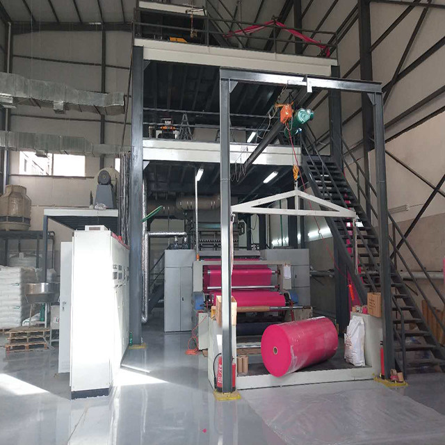 Ss Spunbond Non Woven Fabric Machine For Geotextile With Full Automatic