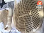 ASTM B171 C46400 / C44300 Brass Alloy Tube Sheet Heat Exchanger Tube Plate