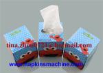 CE 60 Carton / Min Facial Tissue Packing Machine