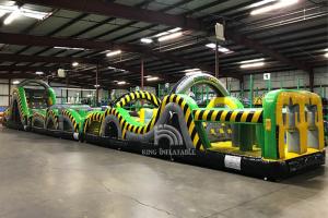 Wholesale Inflatable Obstacle Course Commercial Event Hire For Adults Kids from china suppliers