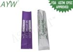110*20mm High Glossy Coffee Tea Bags Density Disposable Foil Packaging With Tear