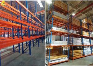 China Automated Warehouse Pallet Shelving Systems / Commercial Pallet Rack Storage Shelves on sale