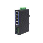 Din Rail Mounted Unmanaged Industrial Ethernet Switch 4 UTP Ports DC52V