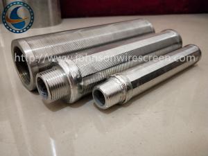 Wholesale High Filtration Precision Wire Wrapped Screen For Mining / Food Industry from china suppliers