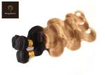 Skin Friendly 100g 1b27 Ombre Blonde Bundles , Ombre Body Wave Bundles