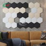 Sound Absorbing Hexagon Acoustic Panels Multiscene Lightweight