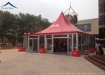 Elegant Different Shape Glass Wall Tent Structures For Outdoor Business Party