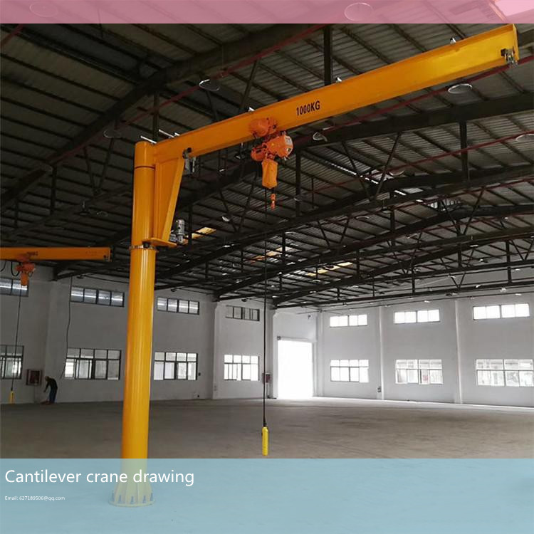 BBZ type 5t explosion-proof cantilever crane, lifting material cantilever crane, rotary crane, explosion-proof crane