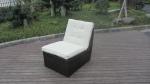 2pcs rattan stationary sofa set