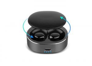 Wholesale IPX5 Waterproof TWS Wireless Earbuds , True Wireless Stereo Earphones With Charging Case from china suppliers