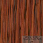 Fancy Santos Rosewood Veneer Sheets Plywood Support Customized